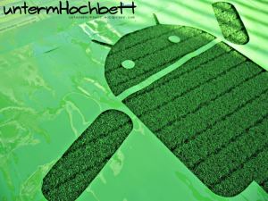 Android Fußmatte close-up