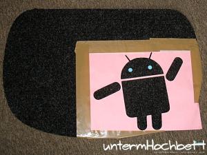Android Fußmatte Schablone